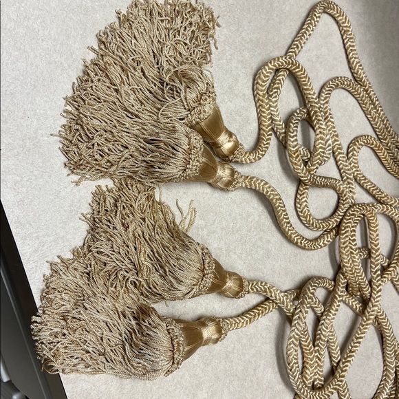 Elegant Tan Tassel Rope 2 - Picture 2 of 2